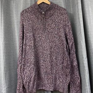 XXL Merona quarter zip sweater